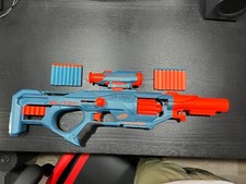 NERF Elite 2.0 Eaglepoint RD-8 Blaster 8-Dart Drum, Detachable Scope and Barrel