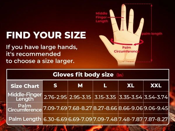 Guantes térmicos Kemimoto camuflados invierno eléctricos recargables pantalla táctil guantes hombres Foto 2 de 4