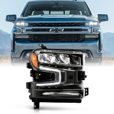 - for LED Low/High Beam W/Halogen Signal 2019-2021 Chevy Silverado 1500 LED DR