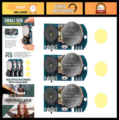Chilpals Cricket Noise Maker Prank (3 Pack),Prank Noise Maker,Prank Stuff for Ad