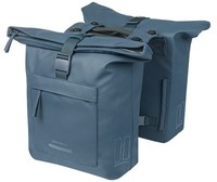 Doppelpacktasche Basil Brooklyn Mik 41L 14 X 30 X 37 Cm  Blau