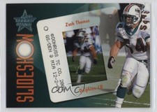 2002 Leaf Rookies & Stars SlideShow 1431/1500 Zach Thomas #SS-14 HOF 7v7