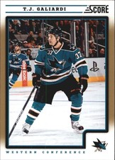2012-13 Score Gold Rush #400 T.J. Galiardi - HKY