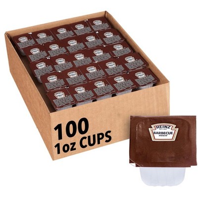 Heinz Barbecue Sauce 1 Oz Portion Control Pack Of 100 Sweet Bbq Flavor