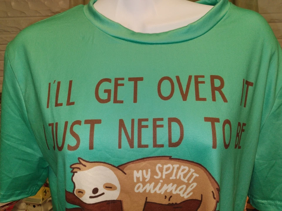 SPIRIT ANIMAL LIGHTWEIGHT 2PC PJS JRS XS-S OR TEENS SZ GIRLS XL FITS ALL - Image 3 of 4