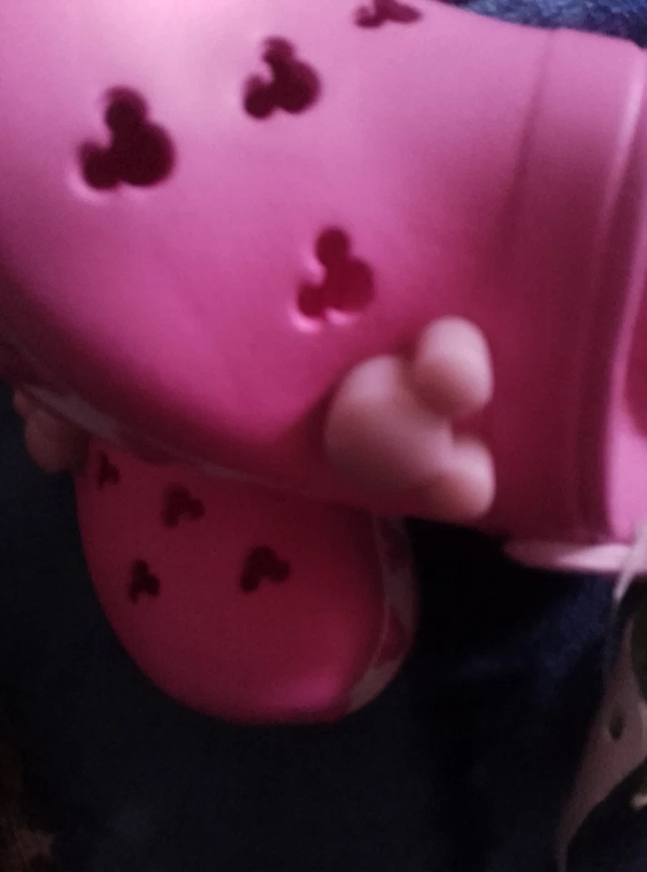 Crocs Disney 🩷 Pink Mickey Mouse Cut Outs - Image 2 of 4