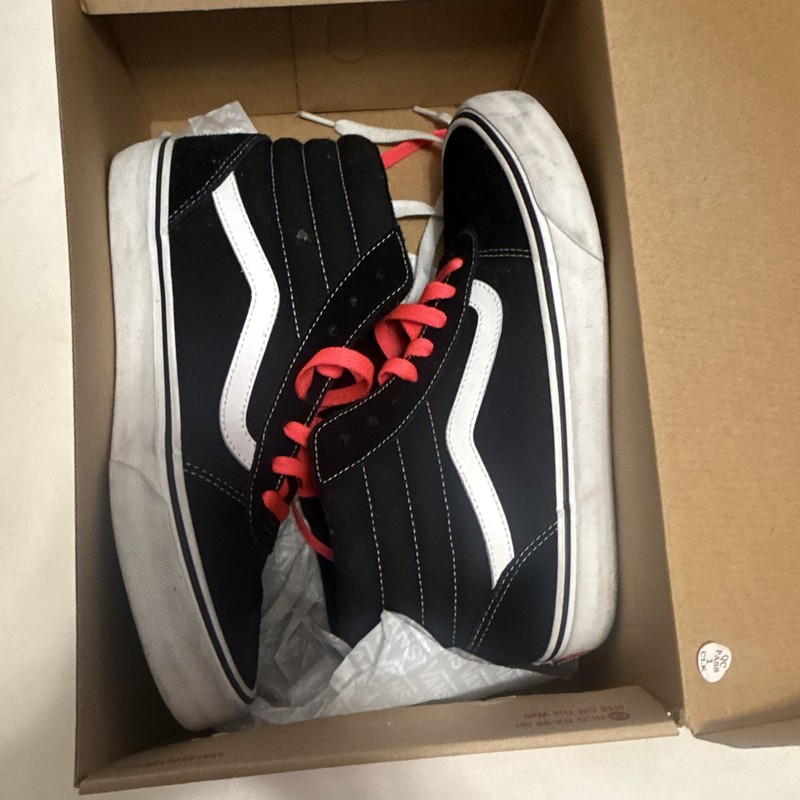 VANS Ward Hi High Top Suede/Canvas Sneakers Men’s 9 M VNOA36ENC4R