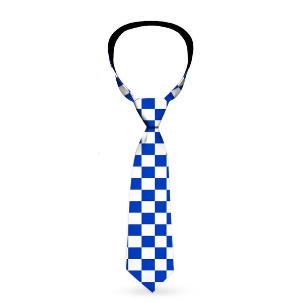 Necktie Standard - Checker Blueku/White (Us Import) ACC NEU-image