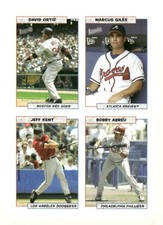 2005 Bazooka #14 Marcus Giles / David Ortiz / Jeff Kent / Bobby Abreu