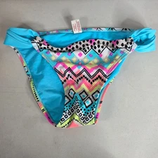 Arizona Tribal Print Hipster Swim Bottoms Beachwear Side Loop Medium Festival 