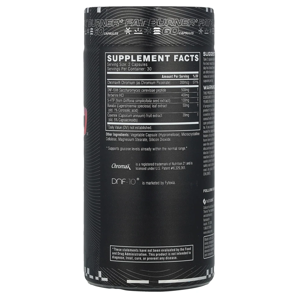 Super Thermo™ Stim-Free Fat Burner, 60 Capsules Foto 2 de 2