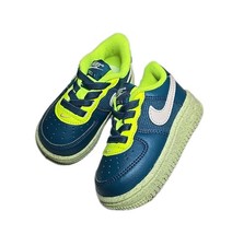 NEW Toddler Nike Force 1 Crater NN TD Bright Green/Volt Size 4C Boys Shoes