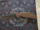 Hinderer XM-24 -- Bowie --  Skinny -- 1095 steel -- Vintage Series-Smooth Walnut — photo 1