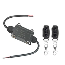 NEWNEWLIU DC12V Forward and Reverse Remote Control Switch，Waterproof Wireless...