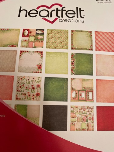 HEARTFELT Creations Wild Poppy Collection Paper Pad | eBay UK