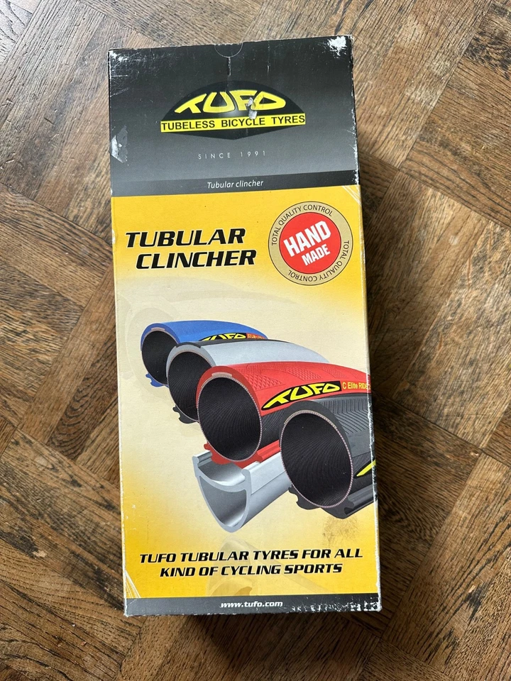 Tufo Tubular Clincher 22x700 black Neu Schlauchreifen für Drahtreifenfelge