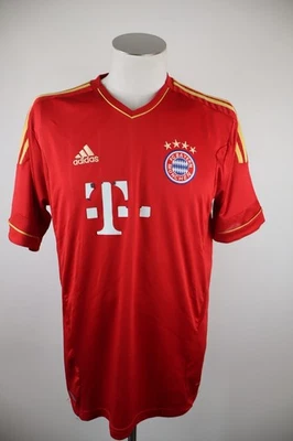 ADIDAS Bayern Múnich Camiseta Fútbol Hombre Talla L Vintage Jersey Rojo - Imagen 1 de 4