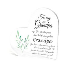 Grandpa Gifts Ideas Grandpa from Grandkids Stocking Stuffers, Acrylic Papa