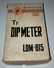 Monacor LDM-815 TR Dip Meter - Vintage 1980 - In Box, Manual Incl