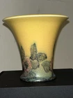 MINT 1928 Rookwood Pottery Wax Matte Vase Signed By Katherine Jones. A+ Colors.