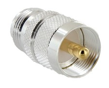 UHF PL-259 Male to N Female Adapter
