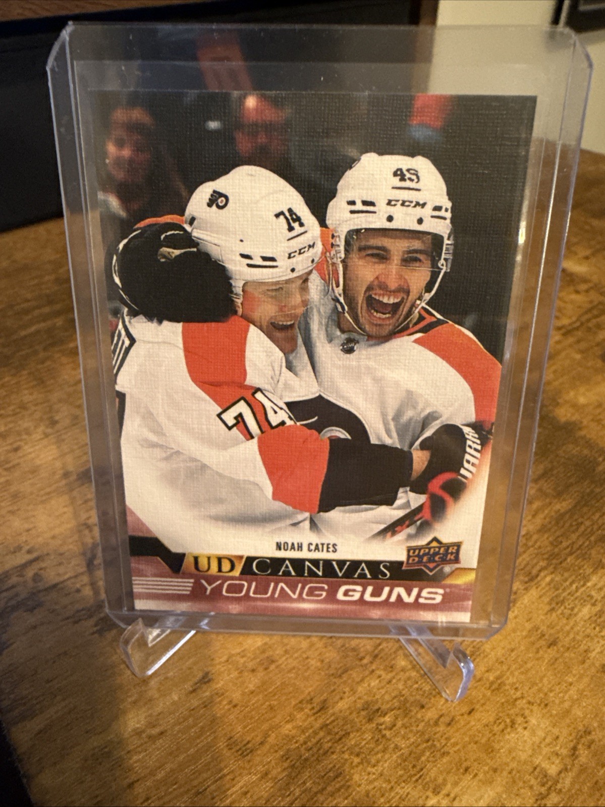 2022/23 UPPER DECK NOAH CATES C95  UD CANVAS YOUNG GUNS ROOKIE NRMT