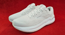 Brooks Ghost Max 2 Running Walking Shoes Men's Size 12.5 D Bright White