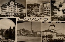 RPPC Govora Romania vintage postcard k107