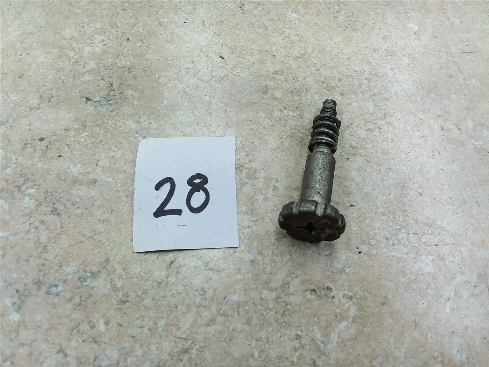 Kawasaki KZ650-B2 1084 Carburetor Cable Adjuster Screw Knob 1978 #28 AP-284