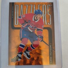 2025-26 Upper Deck Series 1 - Dazzlers Lane Hutson #DZ-39 Orange Canadiens