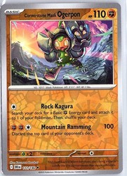 Cornerstone Mask Ogerpon 111/182 Destined Rivals Reverse Holo