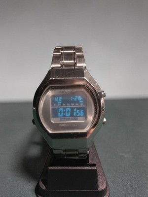 Casio Casiotron TRN Vintage Digital Watch 1670 Japan Steel Working