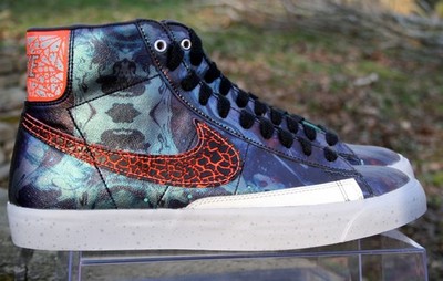 Nike Blazer Mid PRM QS Area 72 New Mens 10.5 2013 598124-800 All Star Collection