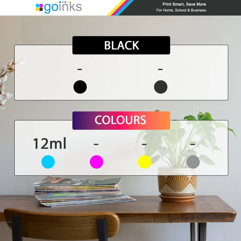 4 Cyan Drucker Tintenpatronen für Canon PIXMA iP7200 iX6850 MG5650 MG6650 MX725 - Bild 3 von 4