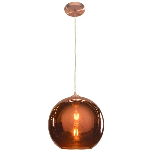 Access Lighting 28102-BCP/CP Glow 1 Light Pendant - 12"W - Copper - Picture 3 of 3