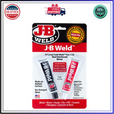 Strongest Metal Steel Aluminum Bond Adhesive Cold Weld Reinforced Epoxy Glue 2Oz