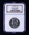 1967 SMS Kennedy Half Dollar 50c NGC MS68 Cameo WB025