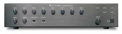 TOA - A-912MK2 UL 8-Channel Modular Mixer and Amplifier, 120W