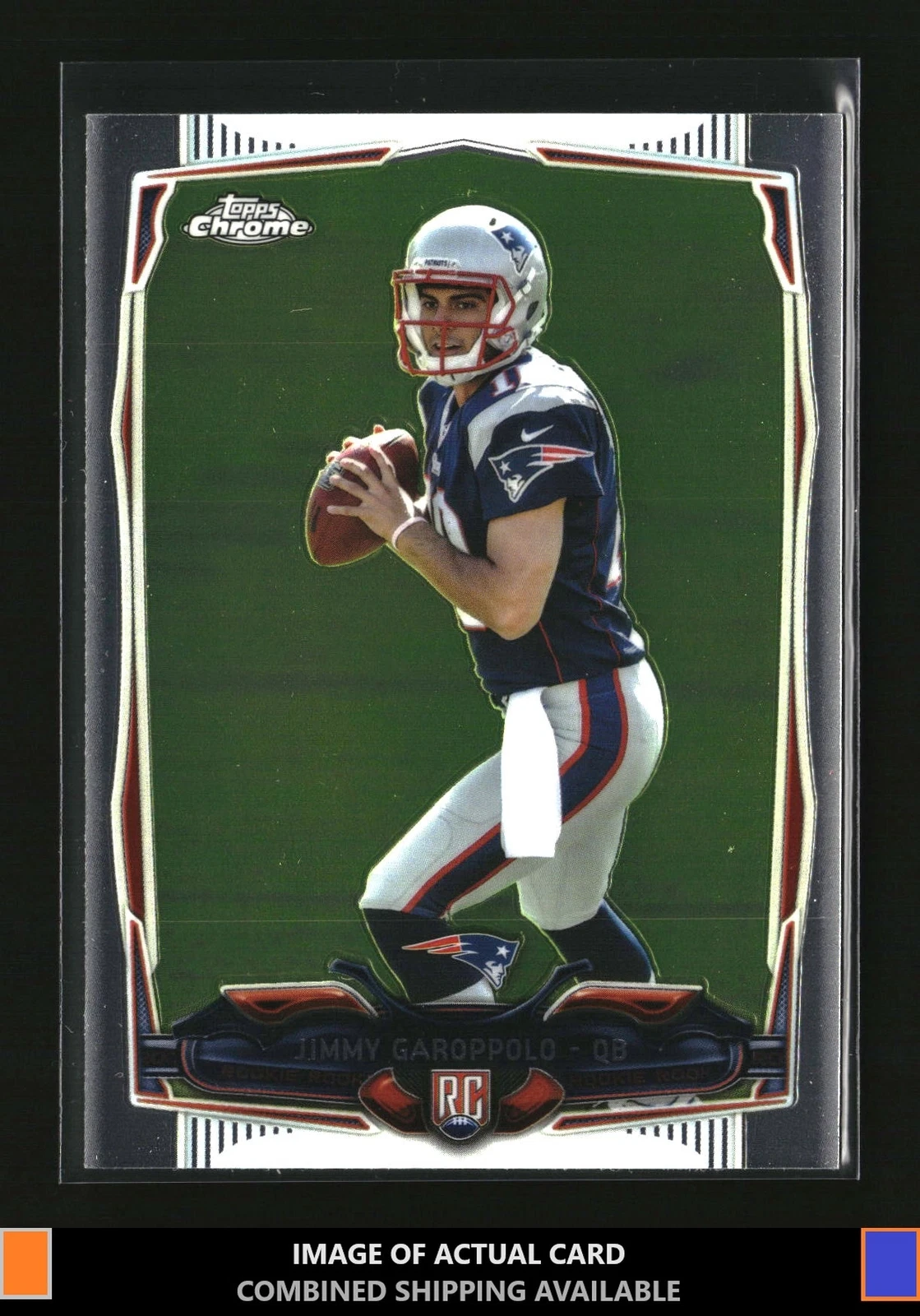 2014 Topps Chrome #150 Jimmy Garoppolo Rookie New England Patriots
