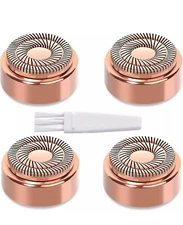 4 Pack Replacement Heads for Finishing Touch Gen 2 Flawless Facial Hair Remover