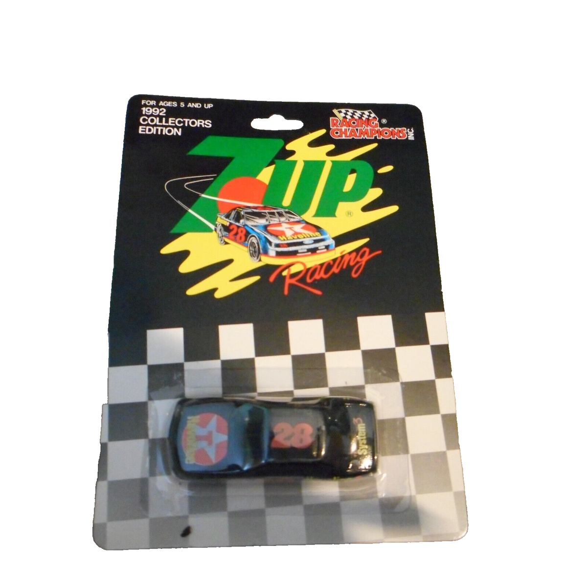 Racing Champions Davey Allison #28 1992 Collectors 7Up 1:64 Die