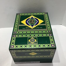 CAO Brazilia Samba Empty Cigar Box, 8”x 6”x 4” Excellent Clean