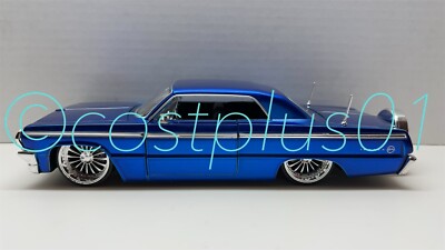 1/24 Jada 1964 シェビー インパラ ブルーメタリック ローライダー