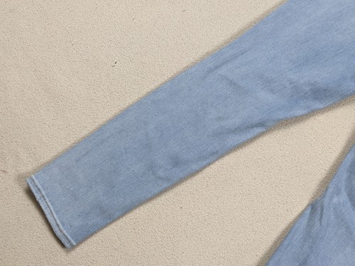 Free Assembly High Rise Skinny Jeans Light Wash Stretch Distressed Women's Sz 10 - Picture 9 of 12