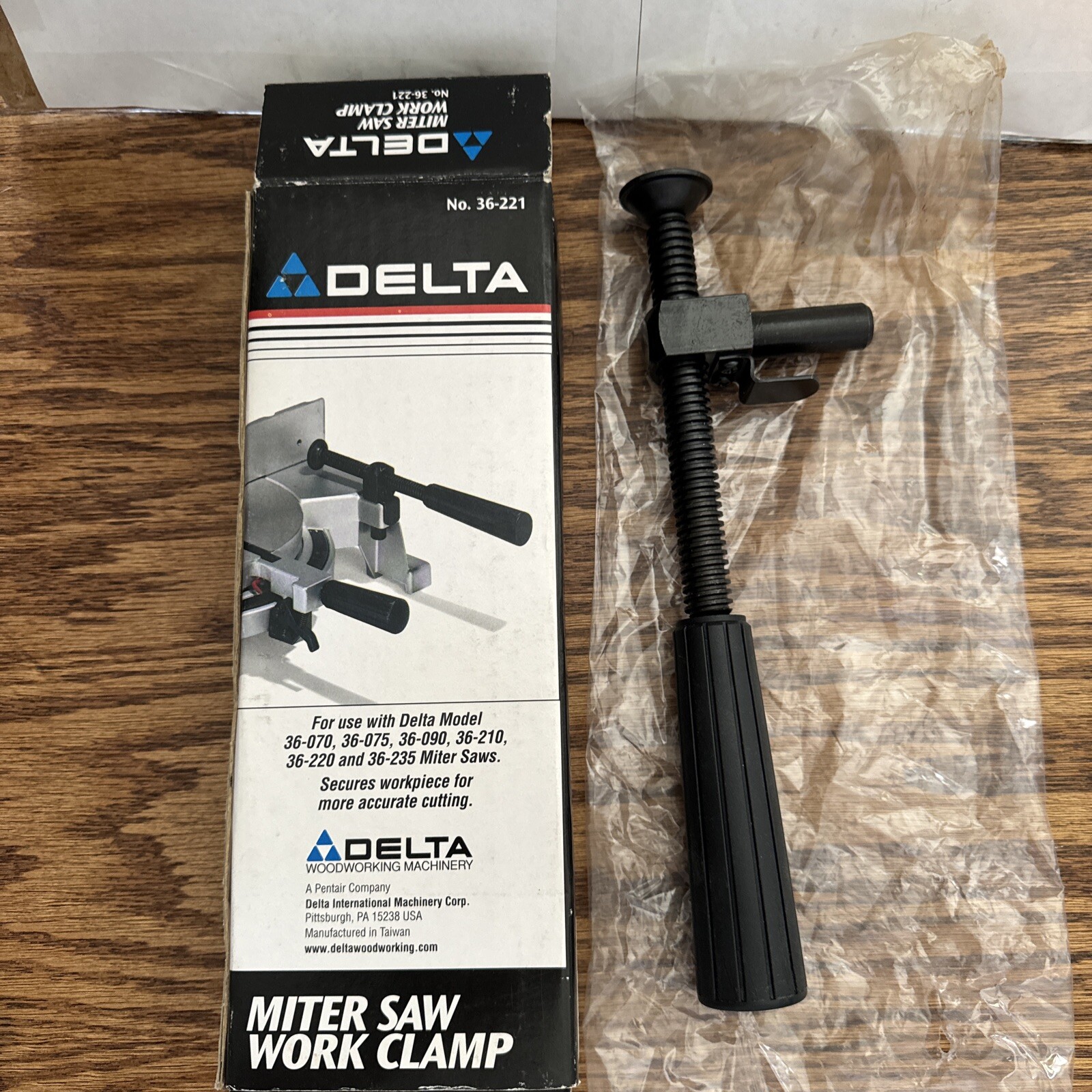 OEM DELTA Mitre Saw Work Clamp No. 36221 eBay