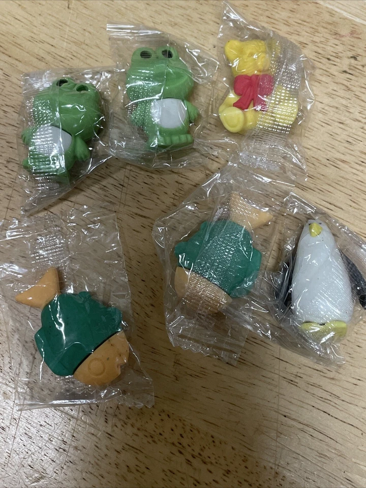 NUEVO Lote de 12 Gomas de Borrar Japonesas Iwako Animales (FC115-2Q3504 Foto 2 de 3