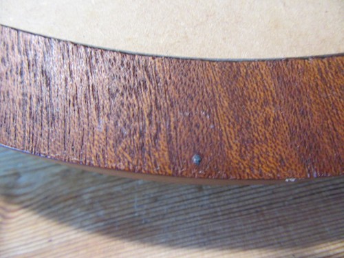 Teak Oval Mirror 1980’s.. 47cm x 36cm . - 第 8/8 張圖片