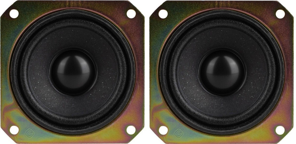 Ohm Dvc Ohm Impedance Speakers NEW Pair (2) 1/2