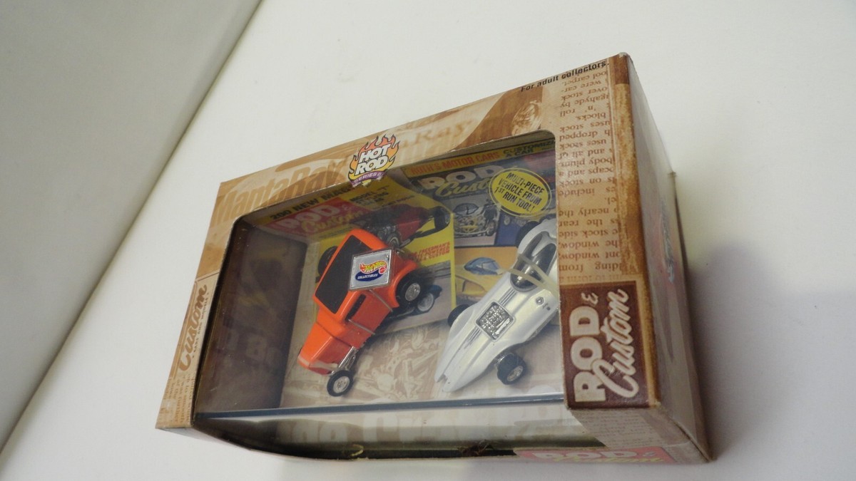 100% Hot Wheels Hot Rod Series 6 Rod and Custom Car Set