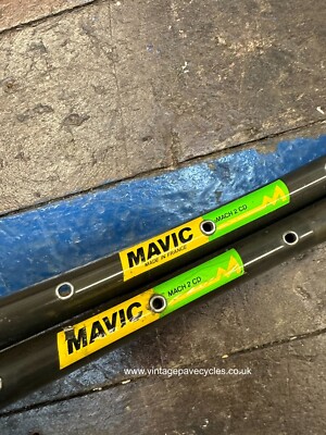 Roue avant Mavic Mach2 cd 2 moyeu annulaire vélo vintage comme neuve - Équipements vélos